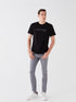 LC Waikiki Crew Neck Short Sleeve Printed Combed Cotton Men's T-shirt